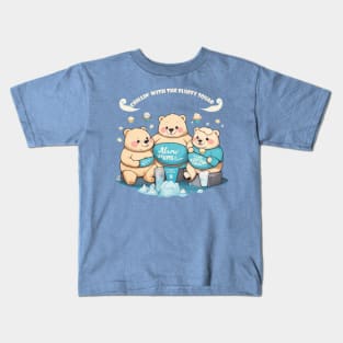 fat three bears Kids T-Shirt